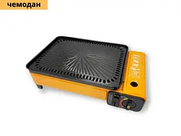 Туристична плита газова з поверхнею гриль у валізі XPRO BDZ-290A (MER-15404_1029) - мініатюра 2