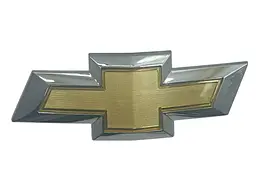Емблема Chevrolet Золота+Хром 230×82мм на направляючих