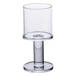 Підсвічник декоративний Cylinder скляний 12.5 см Yiwu HP-4-37S