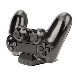 Зарядний пристрій Hama Single Charging Station Mini для геймпадів Sony DualShock 4 Чорний (00115468) - мініатюра 2