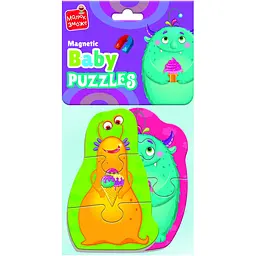 Бебі пазли на магніті Vladi Toys Малюк зможе Монстрики 7 елементів (VT3208-31) - мініатюра 2