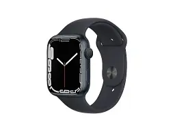 Смарт-часы Apple Watch Series 7 GPS 45mm Midnight Aluminum Case With Midnight Sport Band (MKN53)