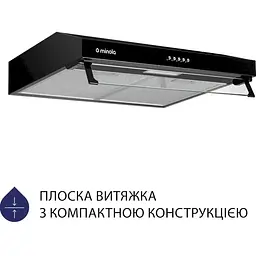 Витяжка пласка Minola HPL 514 BL - мініатюра 2