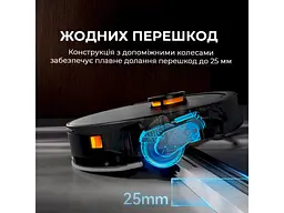 Робот-пилосос з вологим прибиранням Deerma S30 (DEM-S30) - мініатюра 10