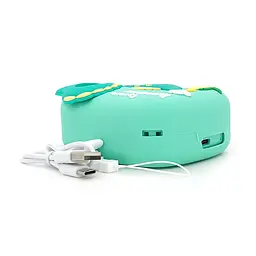Дитячий фотоапарат D1-A Зелений Динозавр, екран IPS 2,4-дюйми, Type-C, Green, BOX - мініатюра 4