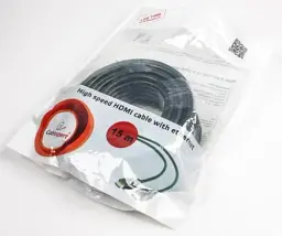 Кабель HDMI (M) - HDMI (M), 15 м, Black, Cablexpert, V 2.0 (CC-HDMI 4-15 M) - мініатюра 3