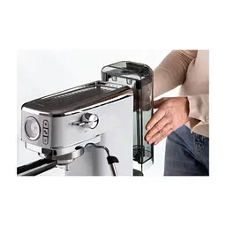 Ріжкова кавоварка еспресо Ariete 1381/3 WHITE (00M138134AR0) - мініатюра 6
