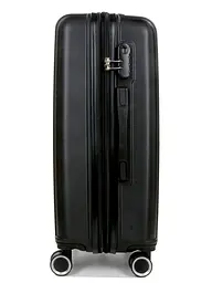 Валіза полікарбонат середній (M) Airtex 623 70л 66x42x26см Чорний (Black) - мініатюра 5