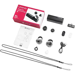 Мікрофонна радіосистема Ulanzi A21 USB-C Black/White (A055) [161994] - мініатюра 4