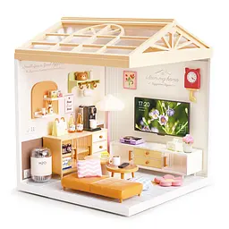 Конструктор-румбокс Вітальня Mini House 8006-MH серії Інтер'єр , зі світлом - мініатюра 2
