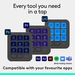 Контролер Logitech MX Creative Console Graphite - мініатюра 6