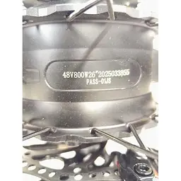 Електровелосипед Tesla Shtenli FateBike 26" 800W 48V 24Ah задній привід - мініатюра 7