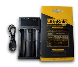 Зарядний пристрій для акумуляторів Ni-Mh/Li-ion/LiFePo4 — Liitokala Lii-S2 2 канали USB-порт - мініатюра 5