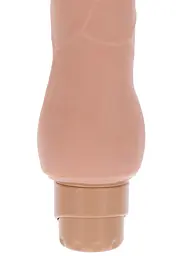 Вібратор Toy Joy Get Real Dual Density Smooth 22.5 см тілесний - мініатюра 3