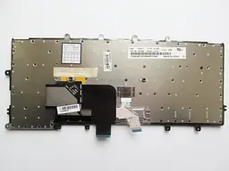 Клавіатура для ноутбука Lenovo ThinkPad X230S чорна з чорною рамкою, з трекпоінтом RU/US - мініатюра 2