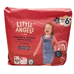 Підгузки-трусики Little Angels Comfort & Protect 6+ (16+ кг), 32 шт