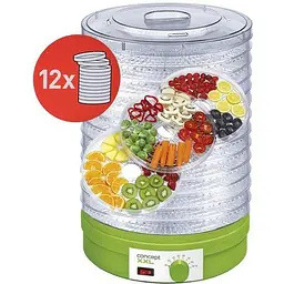 Дегідратор-сушарка для овочів і м'яса Concept XXL SO1025 245 Вт до 70°С напівавтоматична 12 лотків - мініатюра 2