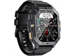 Смарт-годинник Oukitel BT101 Black - мініатюра 2