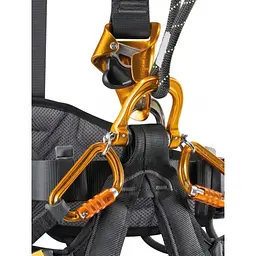 Страхувальна система Petzl Astro Bod Fast Int 00 Black/Yellow (1052-C083BA03) - мініатюра 3