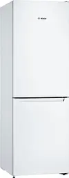 Холодильник із нижньою морозильною камерою Bosch KGN33NW206 білий (KGN33NW206)