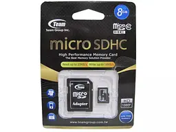 Картка пам'яті Team Micro Sdhc Class 10 8 GB - мініатюра 3