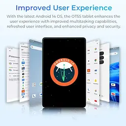 Планшет Oukitel OT5S 12 FHD/6GB/256GB/T606/8250mAh/16+8Мп/DualSIM/LTE/Чохол+Стилус/Металево-Сірий/Синій - мініатюра 10