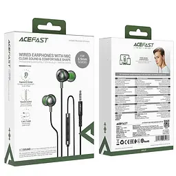 Навушники ACEFAST 3.5mm in-ear wired earphones with mic L4 - мініатюра 2