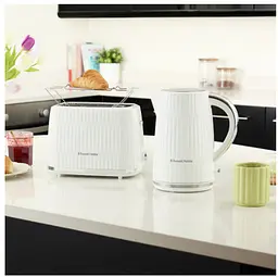Тостер Russell Hobbs 27370-56 Eden 2S Toaster White (7030834) - мініатюра 4