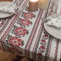 Скатертина Domiku український орнамент доріжка квітка 40х160 см (4829900028718) - мініатюра 2