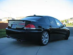 Емблема напис 745I для Bmw (Хром) 173х28 мм ( на скотчі) 51147033242 - мініатюра 3
