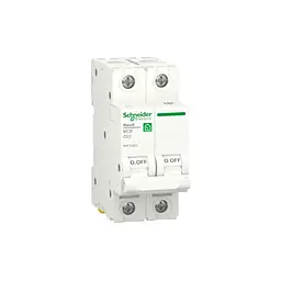Автоматичний вимикач Schneider Electric RESI9 6kA 2P 63A С (R9F12263)