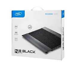 Охолоджувальна підставка для ноутбука DeepCool Aluminum N-8 Black 15-17.3 дюймів  - мініатюра 8