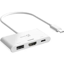 USB-Хаб j5create JCA399-N, USB Type-C 3-в-1 (JCA399-N)