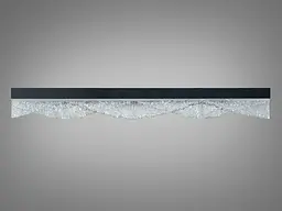 Настінне LED бра Diasha 8057/600BK чорне 16 Вт акрил - мініатюра 3
