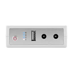 Комплект Mini UPS з блоком живлення: джерело безперебійного живлення Mini UPS WGP UPS103C 20000mAh 5V/12V/12V, Li-ion 4*5Ah, для роутера і оптичного термінала та блок живлення SPF-1202B 12V/2A (24W) (42-00260) - мініатюра 3