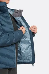 Жіноча тепла куртка Rab Nebitron Pro Jacket Womens 10 Темно-синій - мініатюра 4