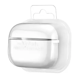 Чохол Silicone Case 2,5mm with microfiber for AirPods Pro White - мініатюра 2