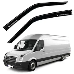 Дефлектори вікон вітровики Volkswagen Crafter 2006-2016 Voron Glass