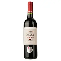 Вино Chateau De Rivereau 2019 червоне сухе 0.75 л