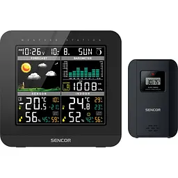 Метеостанція Sencor SWS 5800 [52000196] чорна [134770]