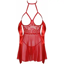 Бебі-дол Kissable Sexy Kiss Babydoll Red L/XL - мініатюра 6