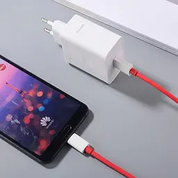 Зарядний пристрій Oneplus 100 W SUPERVOOC VCBAOBEH 1U + кабель USB — Type-C євровилка біле - мініатюра 8