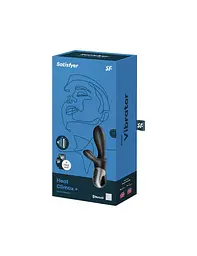 Універсальний смарт-вібратор з підігрівом Satisfyer Heat Climax + - мініатюра 4