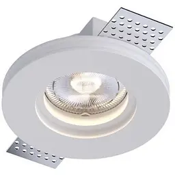 Світильник точковий врізний гіпсовий KLOODI KD-GIPS RD100 H27