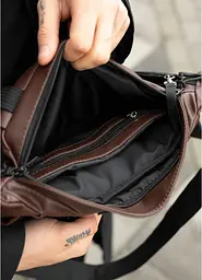 Велика чоловіча поясна сумка бананка Sambag 38х21 см sum0027309 - мініатюра 7