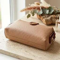 Стильний клатч з цікавою клямкою з натуральної шкіри Vintage 22423 бежевий - мініатюра 5