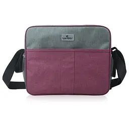 Універсальна сумка на коляску для мам Mama Bag Pink&Grey Lorelli Рожевий з сірим