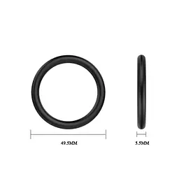 Набір ерекційних кілець COCK AND BALL RINGS Baile BI-026013 99080 - мініатюра 5