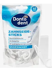 Зубні нитки-палички Dontodent 40 шт