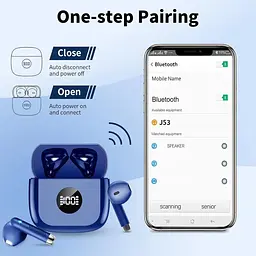 Бездротові навушники Bluetooth 5.3 - мініатюра 5